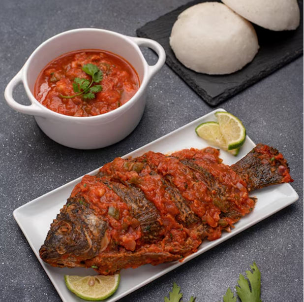 Wet Fried Tilapia